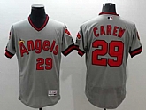 Los Angeles Angels Of Anaheim #29 Rod Carew Gray 2016 Flexbase Authentic Collection Cooperstown Stitched Jersey,baseball caps,new era cap wholesale,wholesale hats